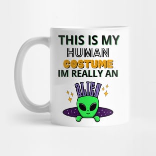 This Is My Human Costume Mug